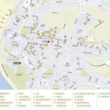 Logierhaus K15 11 Borkum